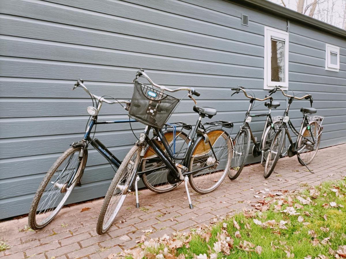 4P Chalet Tolve Met 4 Fietsen Vlakbij Natuurgebieden Drents Friese Wold, Fochteloerveen En Gevangenisdorp Veenhuizen Oosterwolde  Esterno foto
