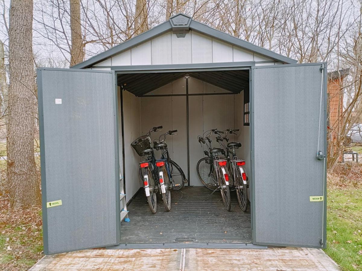 4P Chalet Tolve Met 4 Fietsen Vlakbij Natuurgebieden Drents Friese Wold, Fochteloerveen En Gevangenisdorp Veenhuizen Oosterwolde  Esterno foto