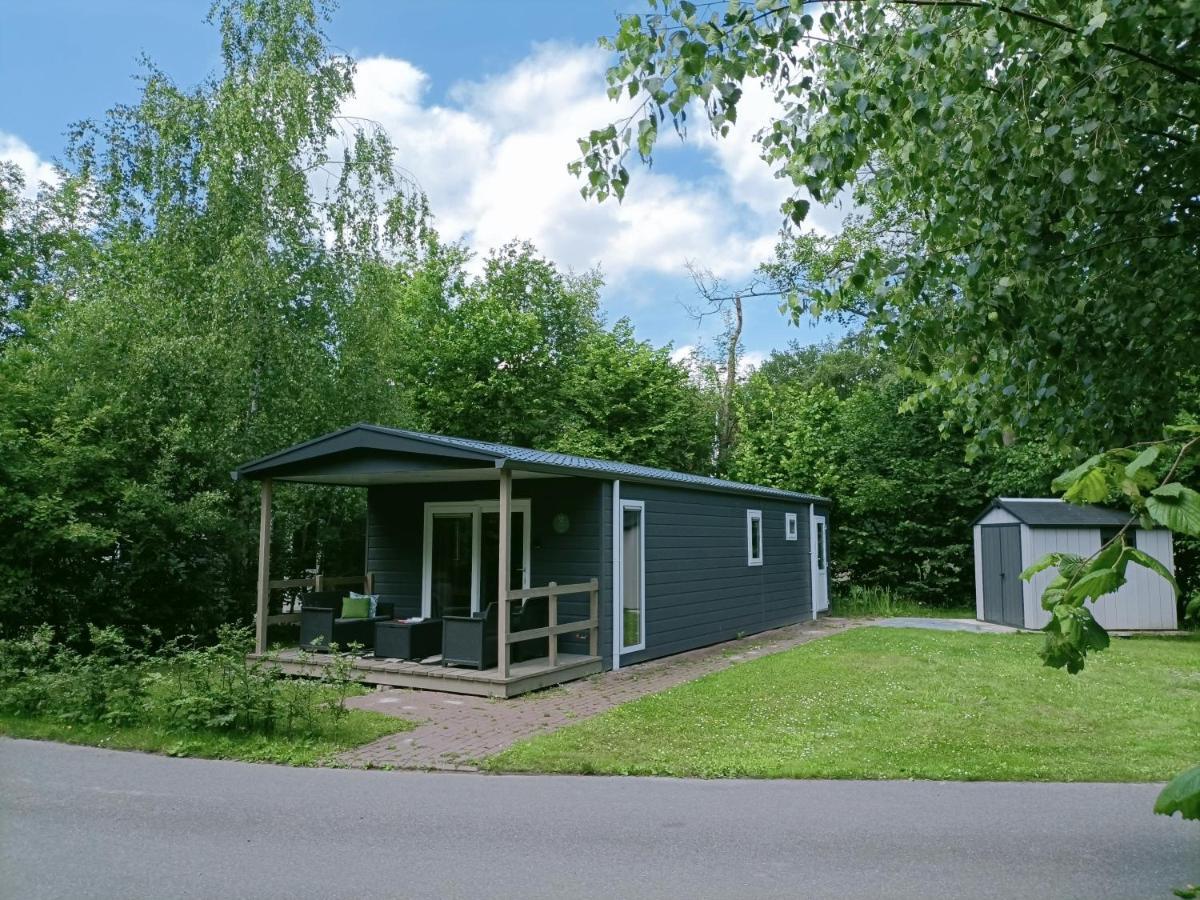 4P Chalet Tolve Met 4 Fietsen Vlakbij Natuurgebieden Drents Friese Wold, Fochteloerveen En Gevangenisdorp Veenhuizen Oosterwolde  Esterno foto