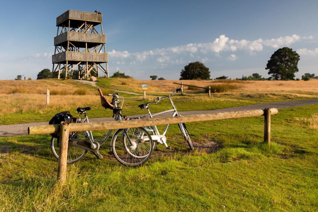 4P Chalet Tolve Met 4 Fietsen Vlakbij Natuurgebieden Drents Friese Wold, Fochteloerveen En Gevangenisdorp Veenhuizen Oosterwolde  Esterno foto